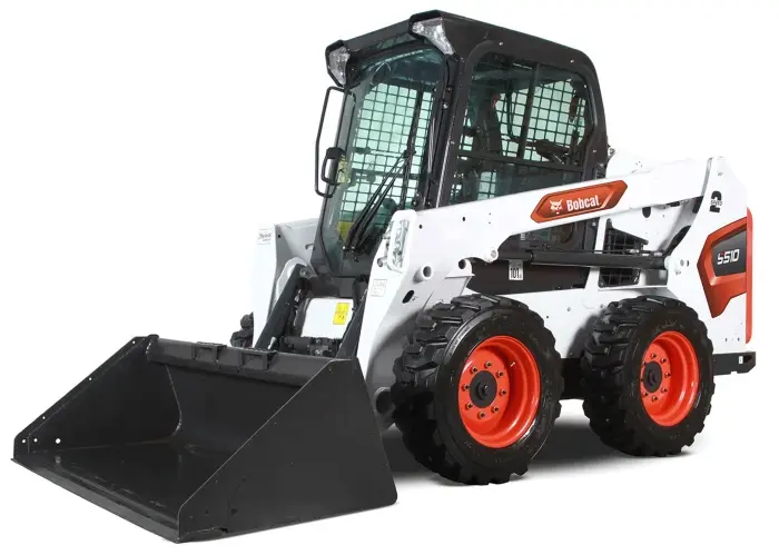 Мини-погрузчик Bobcat S510 студийное фото