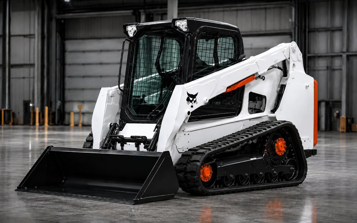 Мини-погрузчик Bobcat T590 с холодной фрезой