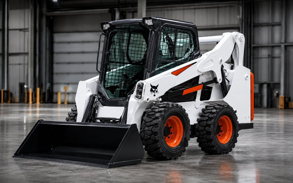Мини-погрузчик Bobcat S530 с поворотным отвалом